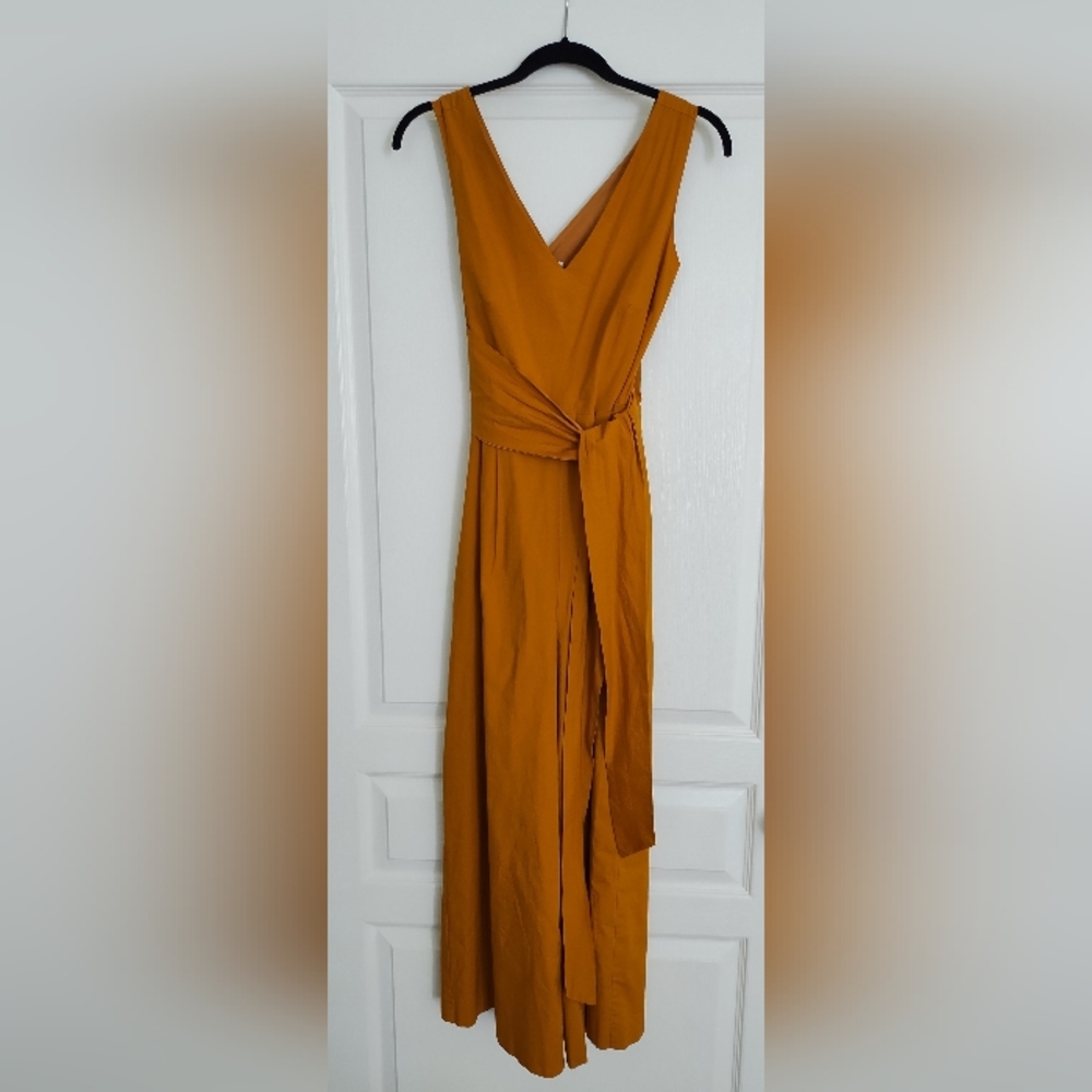 JCrew Gold Jumpsuit